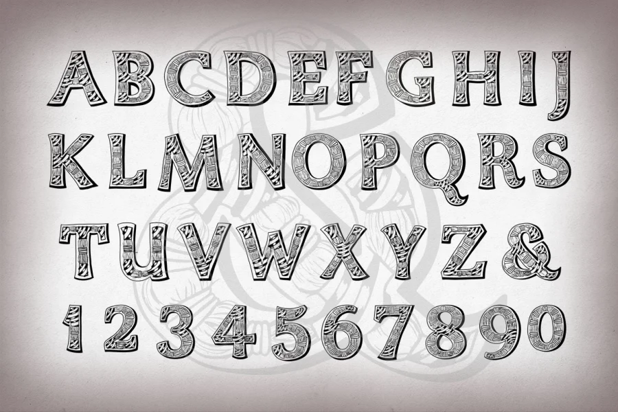 Zentyp Demo Font preview 7