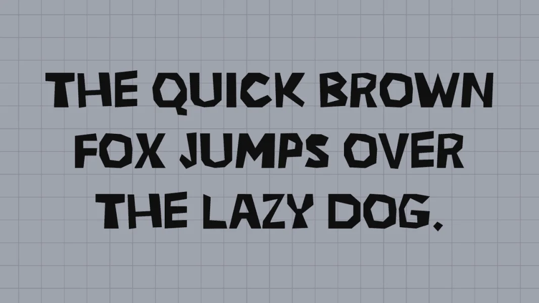 Zero Cool Font preview 2