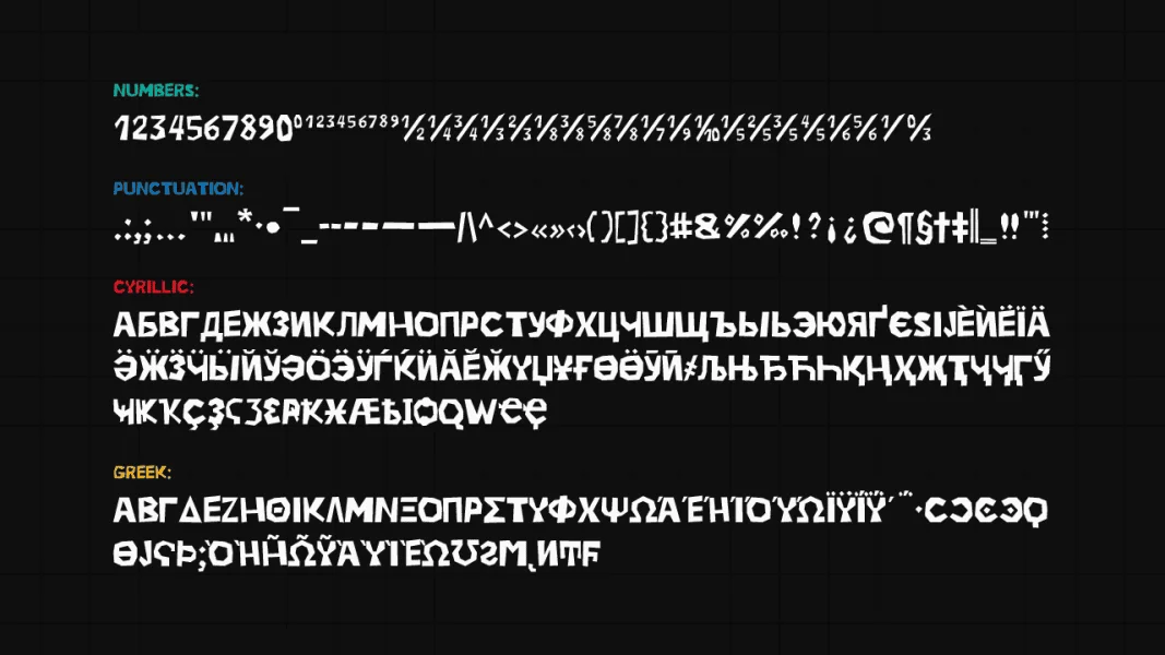 Zero Cool Font preview 6