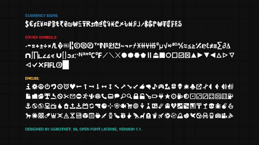 Zero Cool Font preview 8