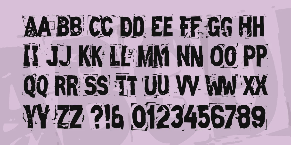 Zero & Zero Is Font preview 3