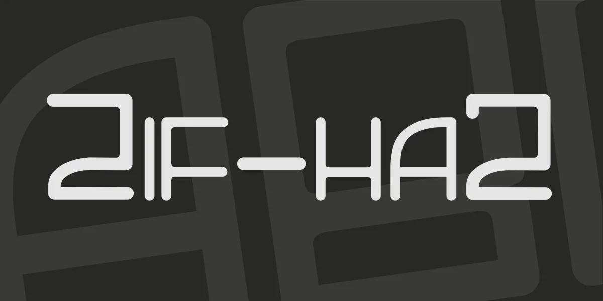 Zif-ha2 Font