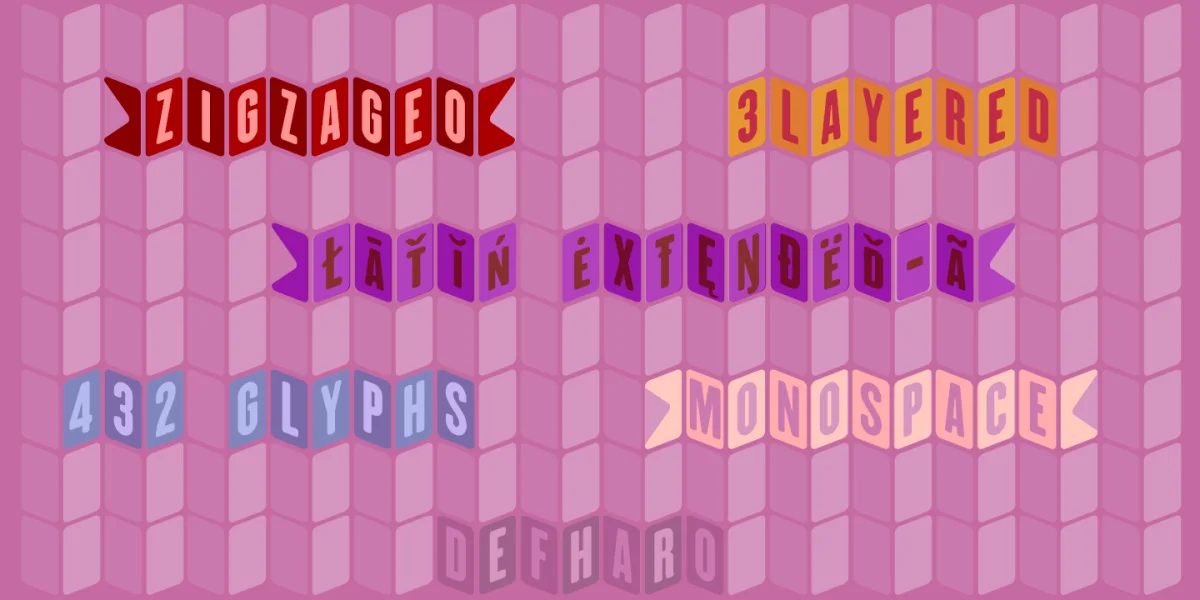 ZiGzAgEo Font