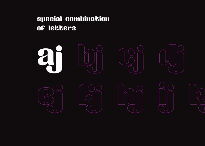 Zoika font Font preview 6
