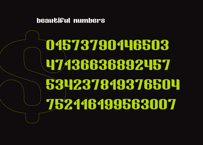 Zoika font Font preview 7