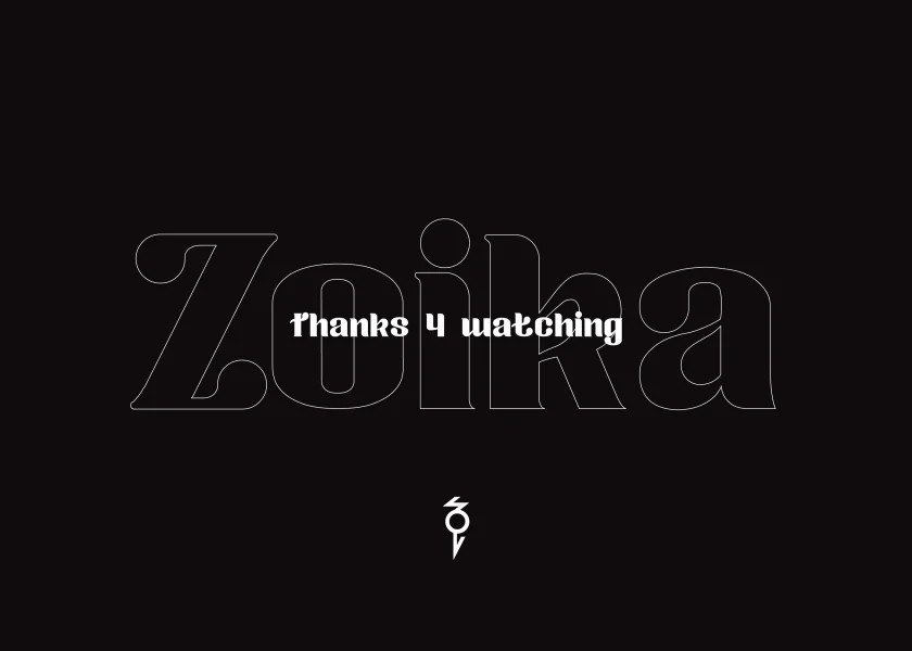 Zoika font Font preview 8