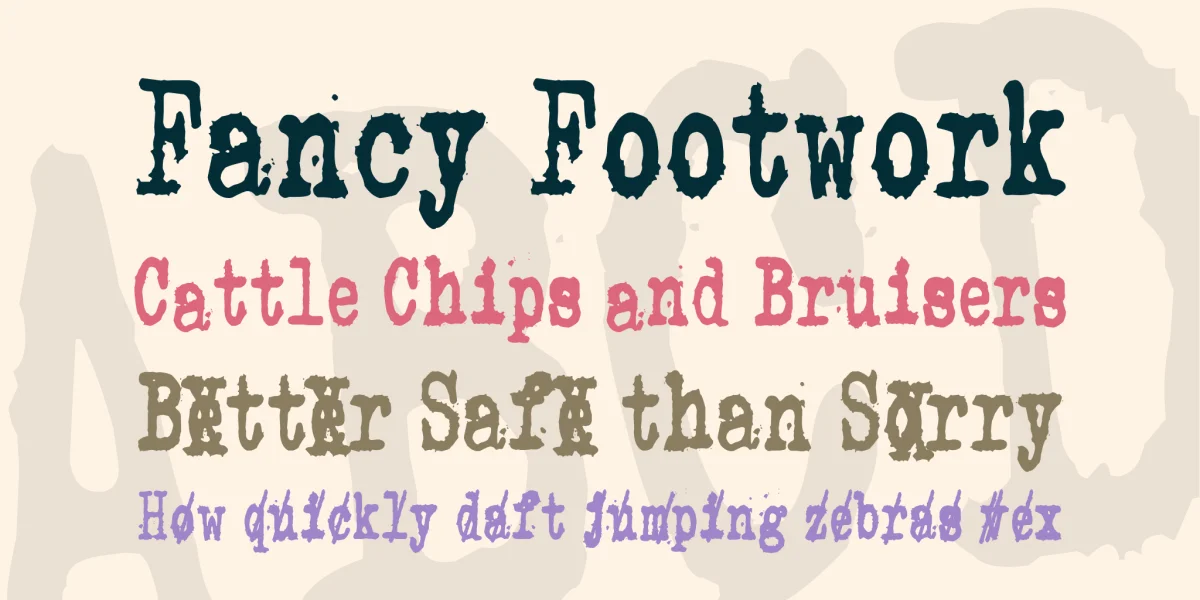 Zombie Queen Font Family preview 4