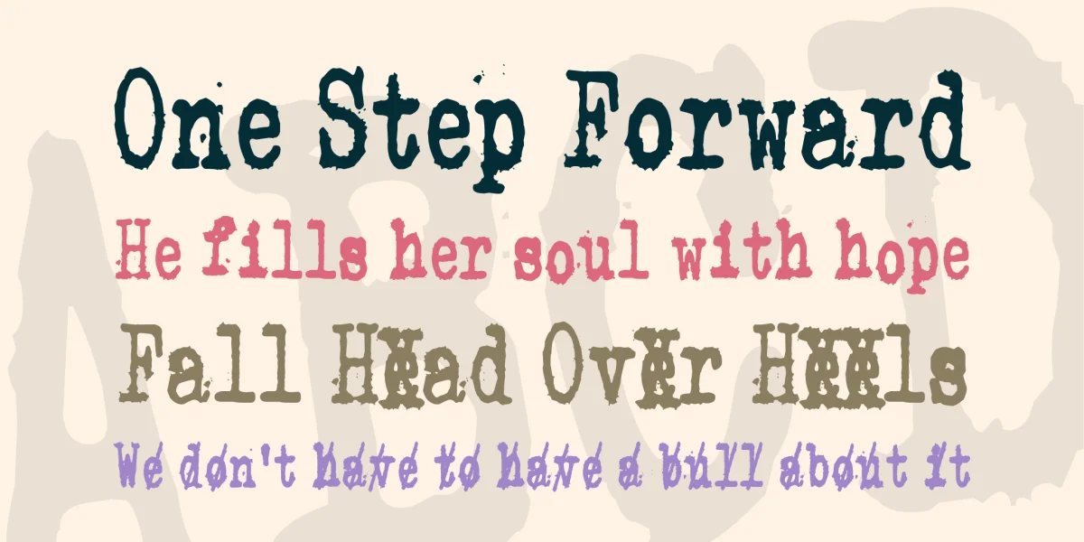 Zombie Queen Font Family preview 7
