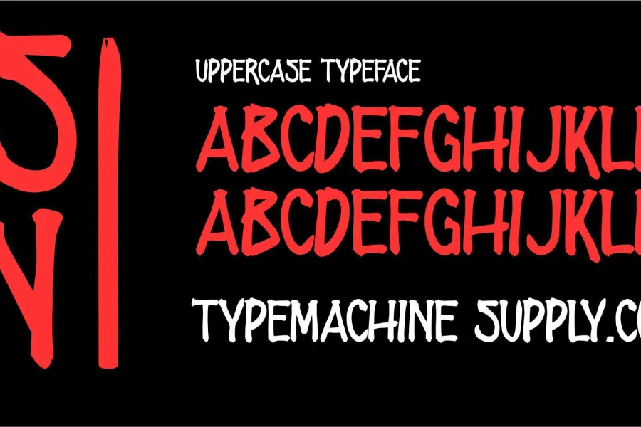 ZOMBIES STATION Font preview 3