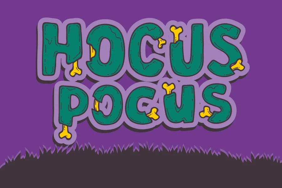Zoombieland demo Font preview 2