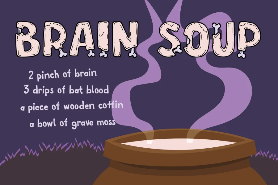 Zoombieland demo Font preview 4