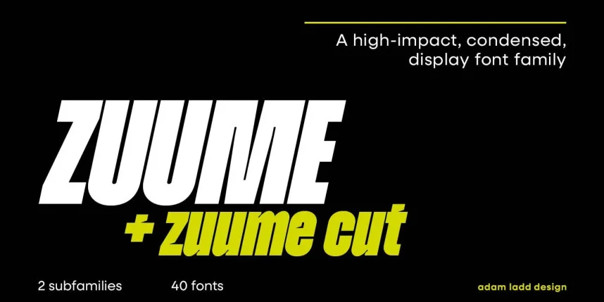 Zuume Font Family